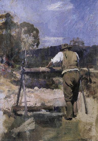 Percy Lindsay Prospector at the Minehead china oil painting image